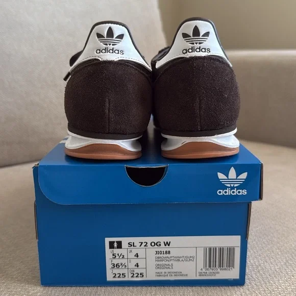 Adidas SL 72 OG Dark Brown - Picture 2 of 5